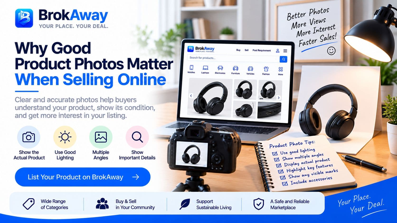 Why Good Product Photos Matter When Selling Online